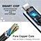کابل تبدیل USB به لایتنینگ/USB-C/microUSB وایکینگز مدل aio-100 طول 1.2 متر